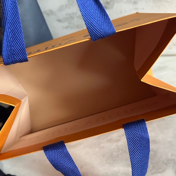 Louis Vuitton Navy and Orange Gift Bags - Picture 3 of 9